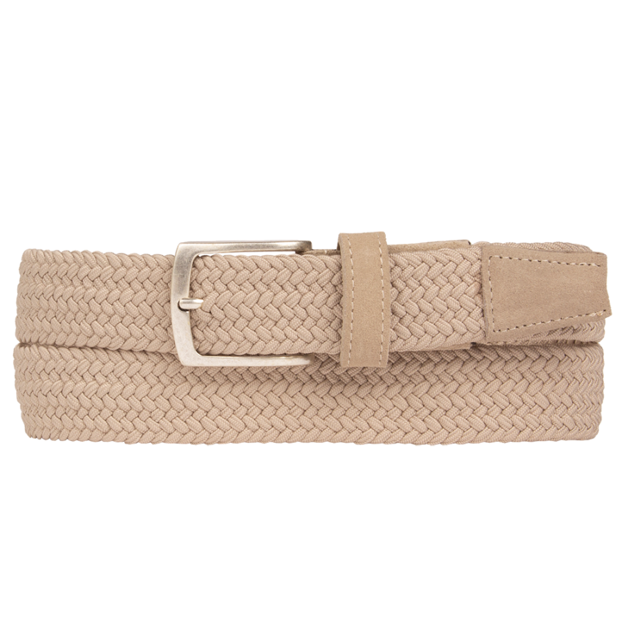 Afbeelding van PS30-25 700 Nude - Elastische  Heren Riem - Presly & Sun
